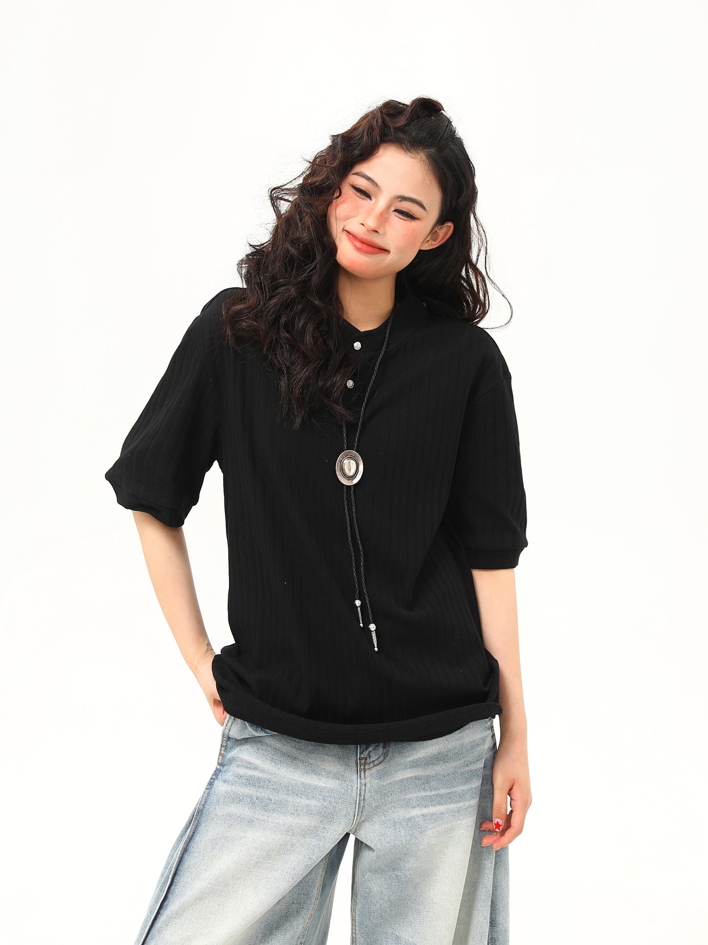 ヘンリーカラー Tシャツ P2050