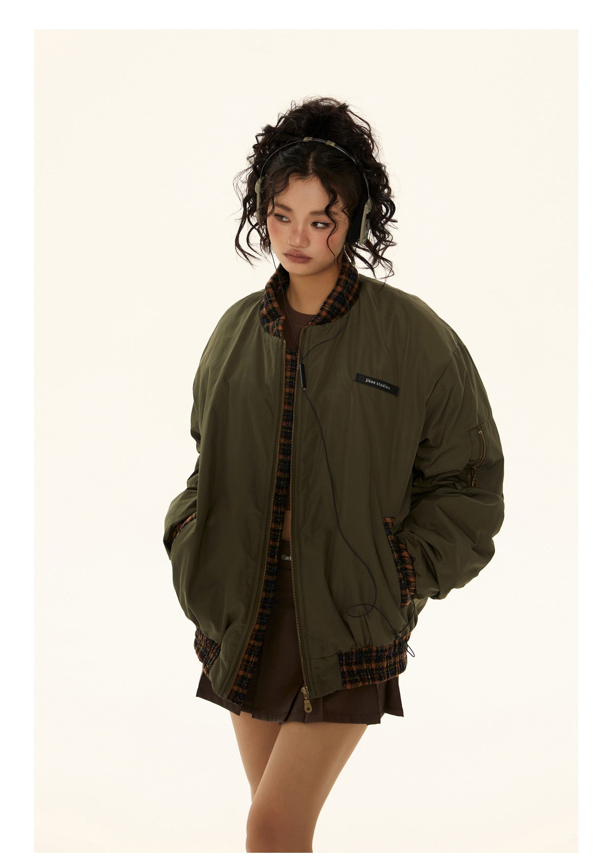 Retro bomber jacket P560