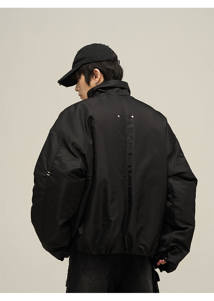 Niche Zip Design Down Jacket P647