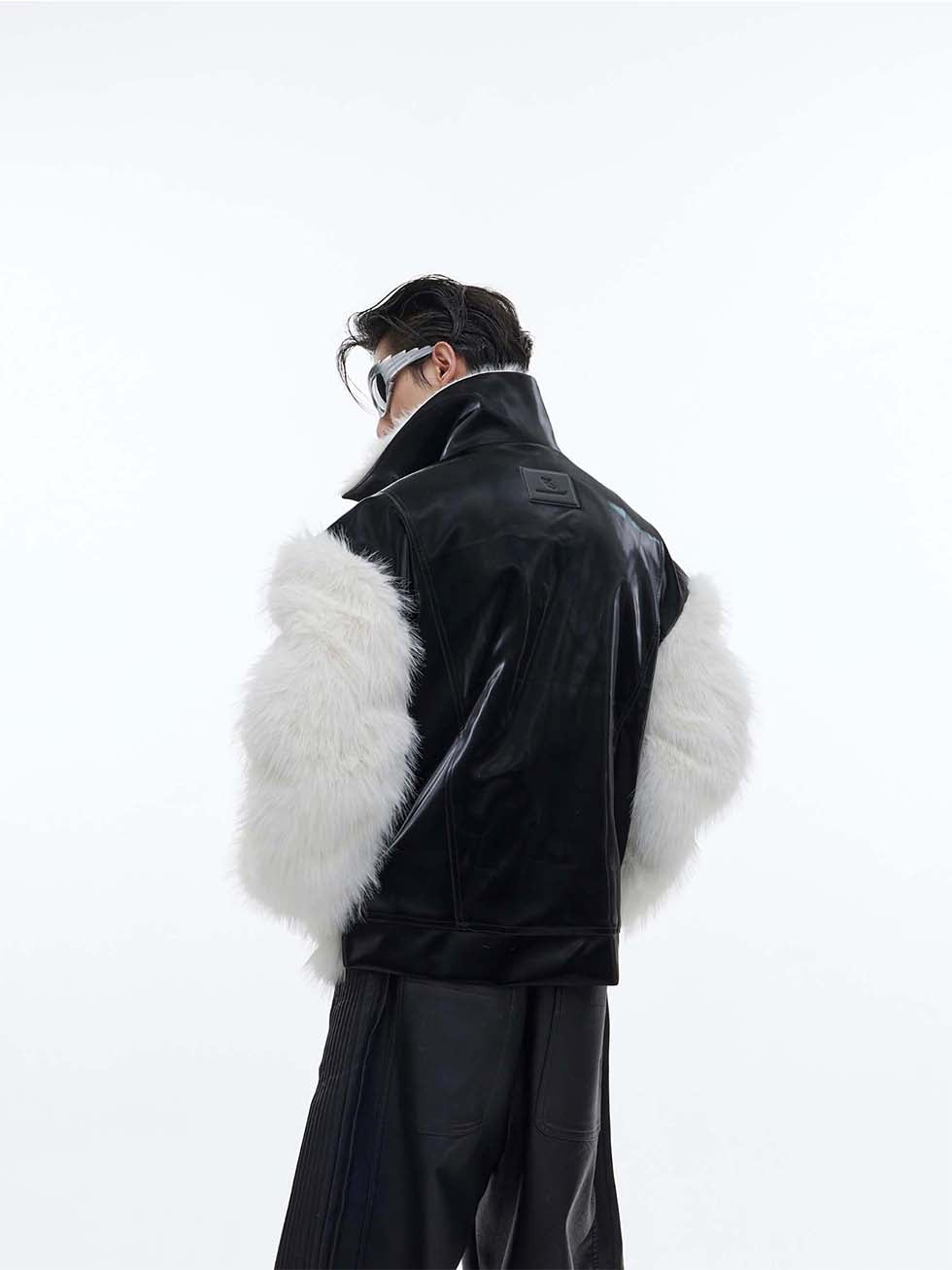 Anti-mink fur jacket P1021