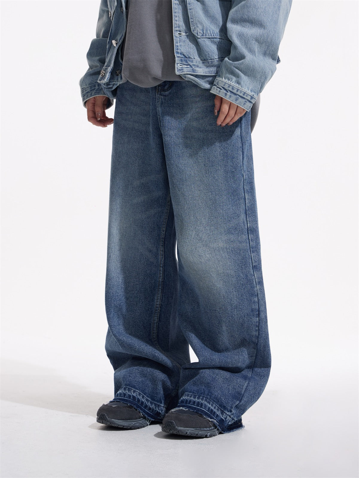 Wide Straight Denim P122