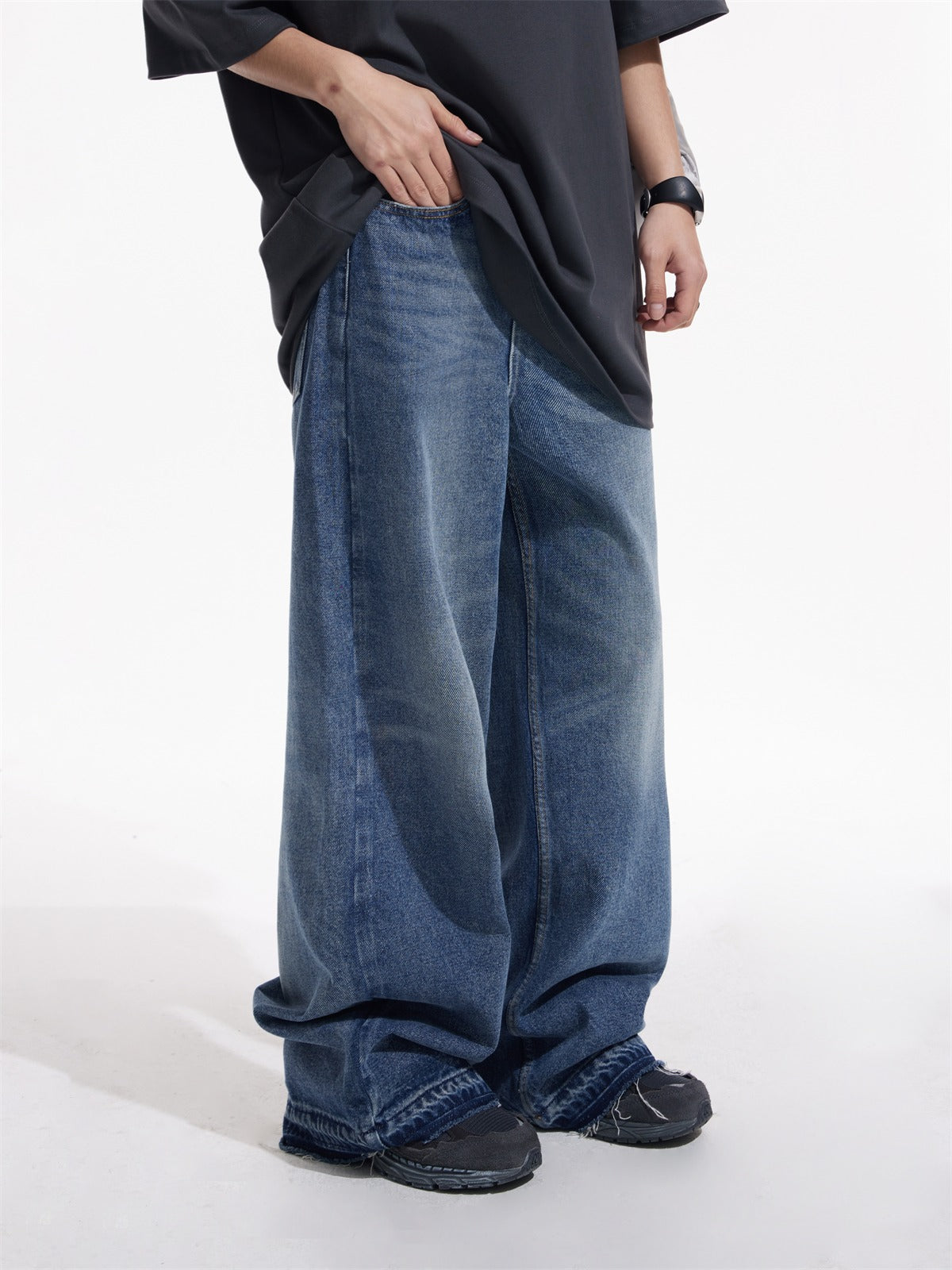 Wide Straight Denim P122