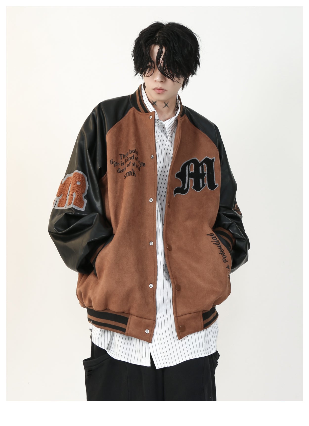 Contrast Stadium Jacket P257