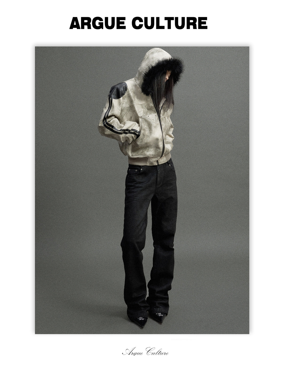 蛇柄ショルダーパッド付きジャケット P2211