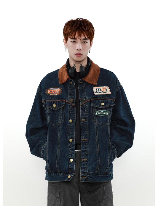 American Retro Denim Jacket P855