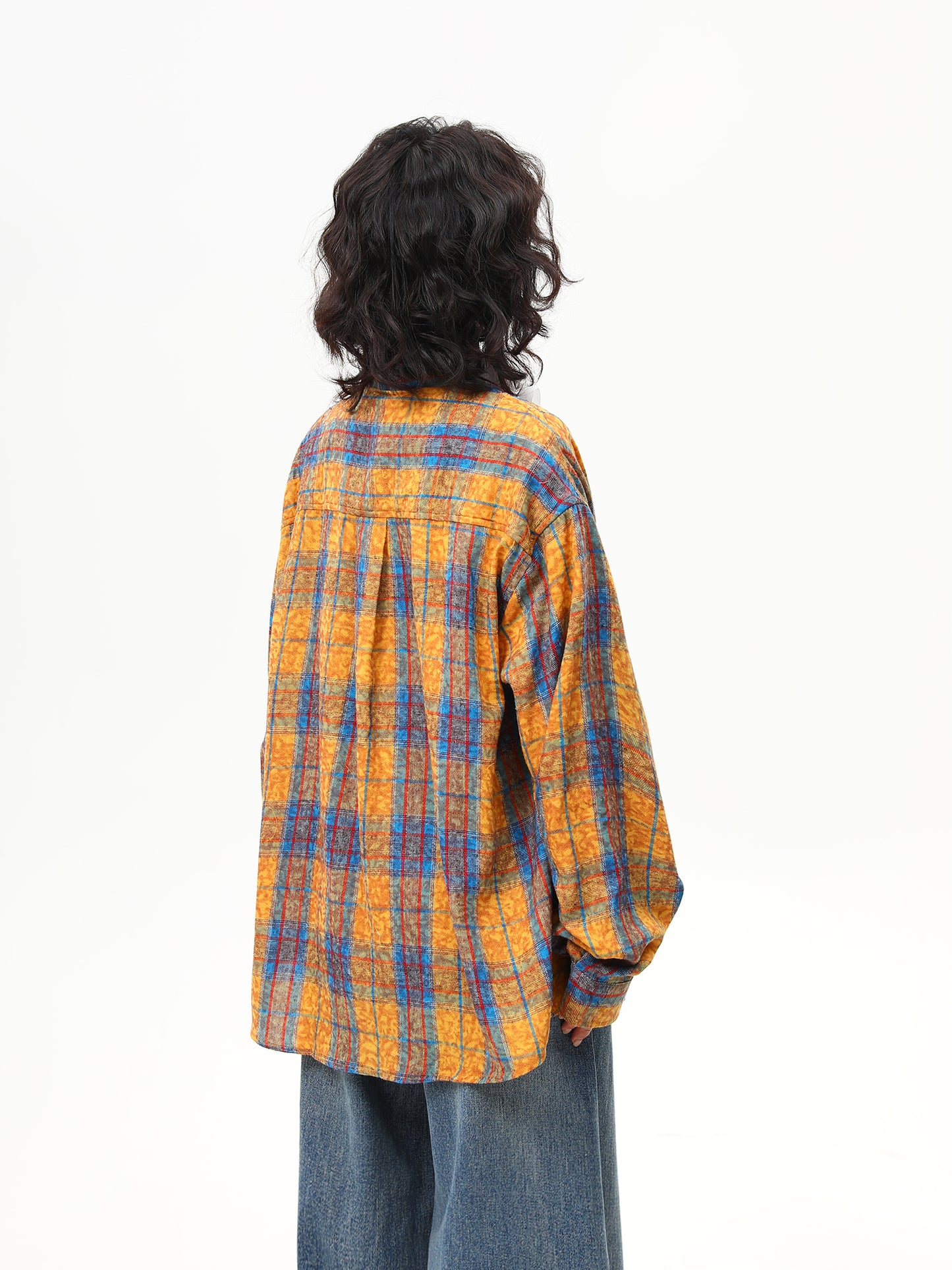 タイダイ柄デザイン シャツ P2007