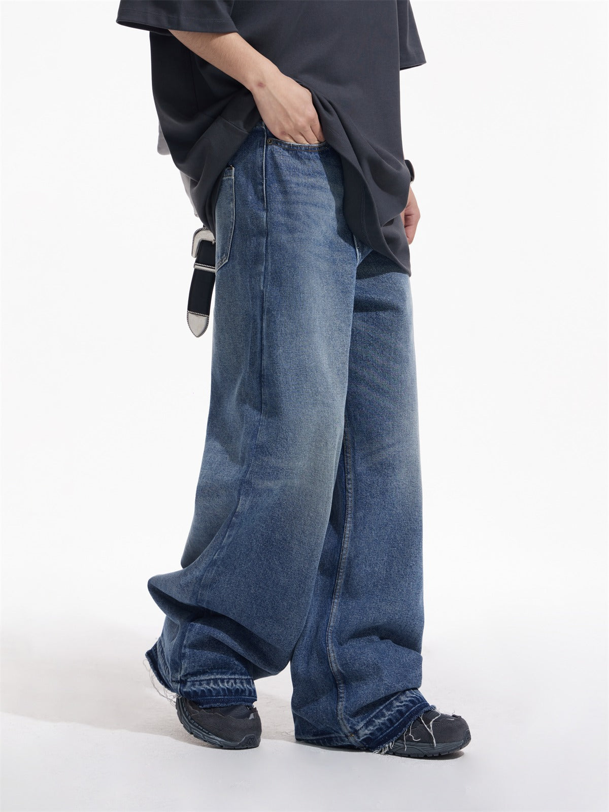 Wide Straight Denim P122