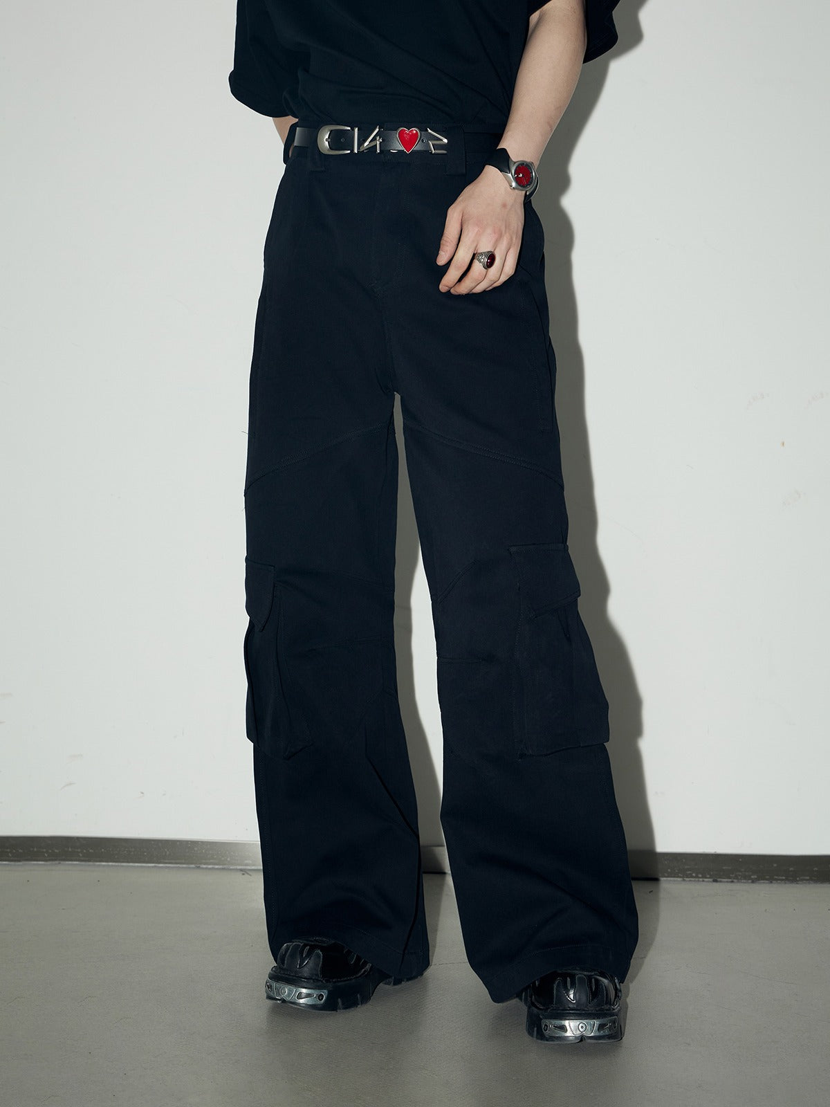 Multi-pocket cargo pants P119