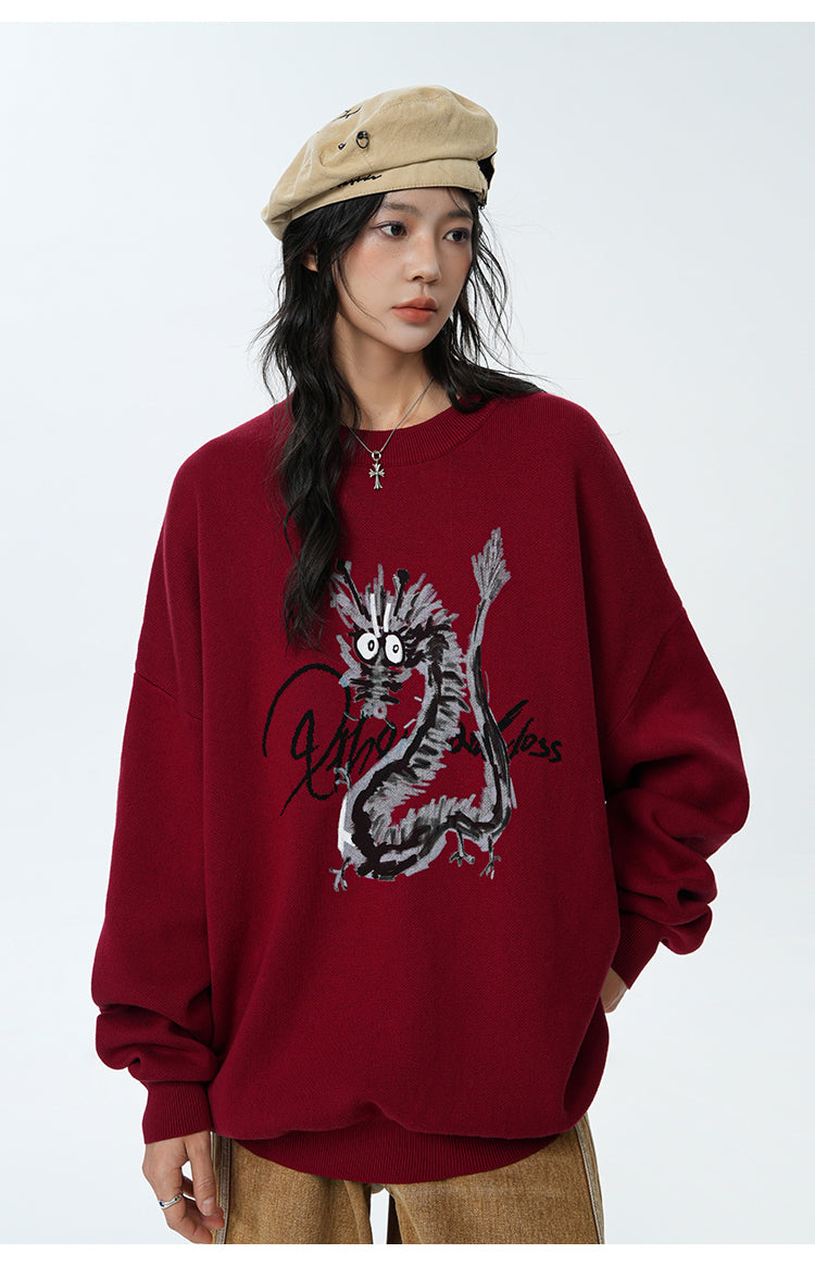 Casual oversized sweatshirt P368