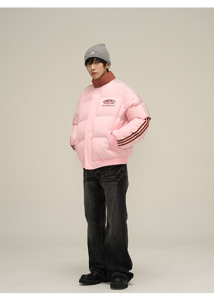 Sideline loose cotton down jacket P642