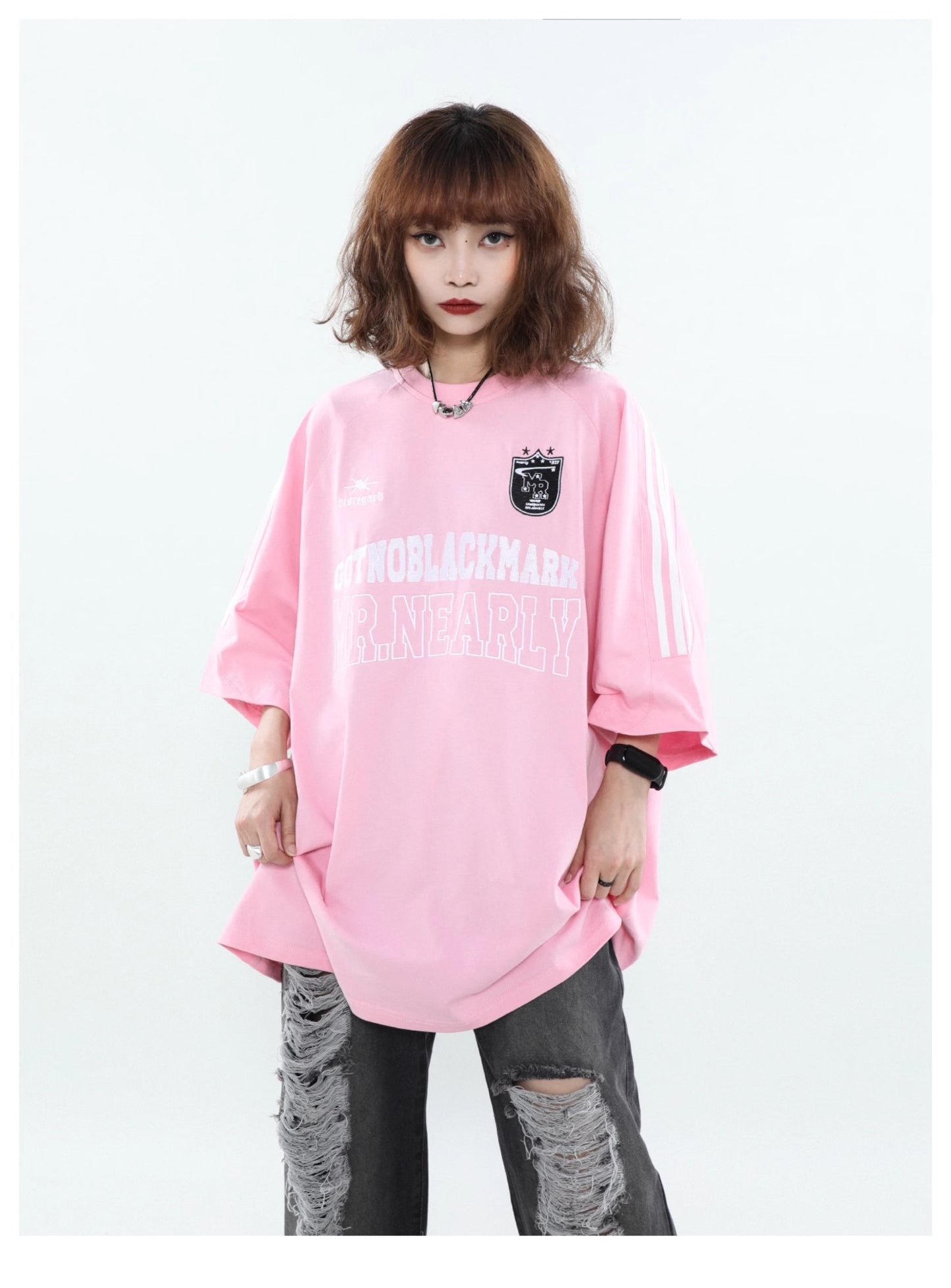 Sports casual raglan sleeve T-shirt P1337