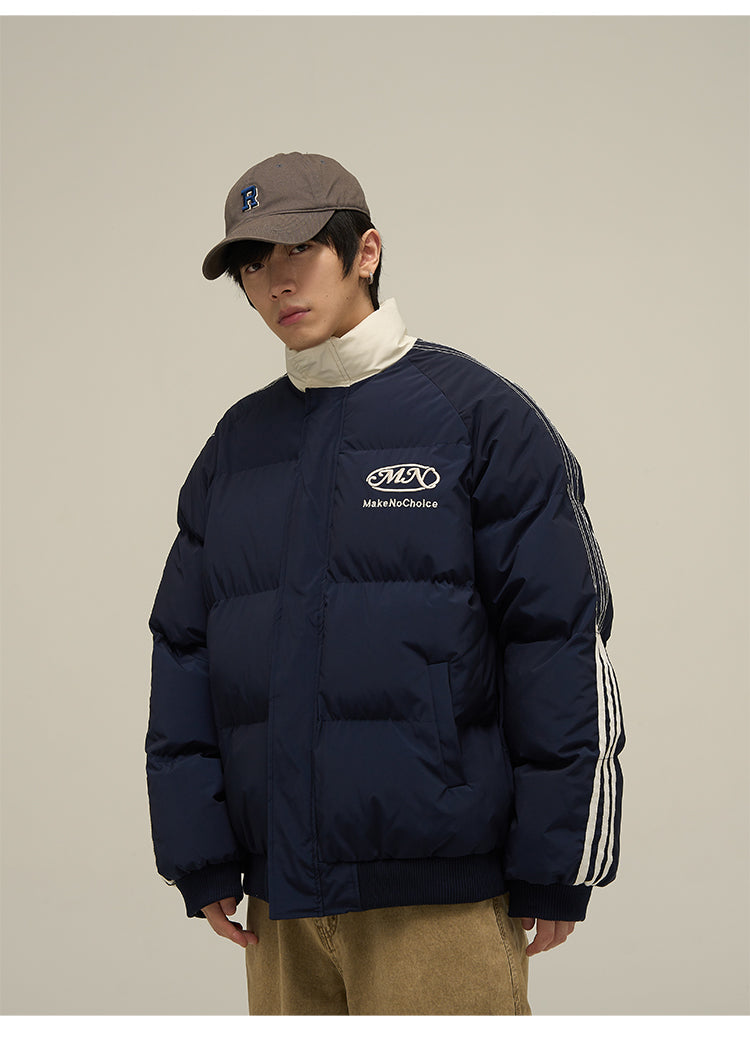 Sideline loose cotton down jacket P642