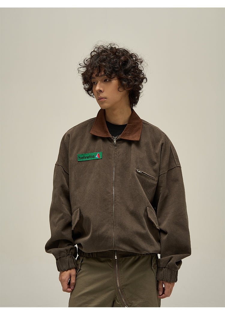 American retro work jacket P607