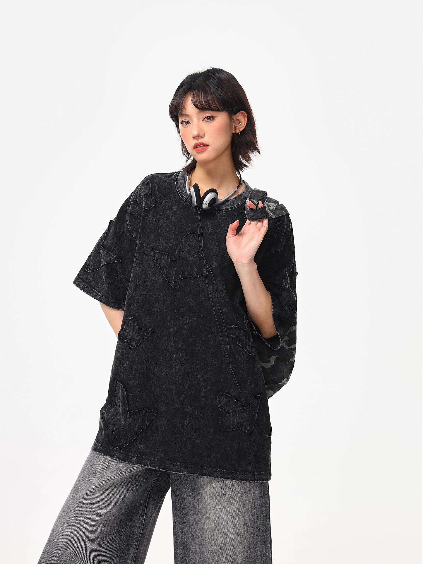 ウォッシュヘビー Tシャツ P2045