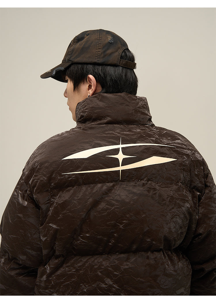 Back logo trendy down jacket P629