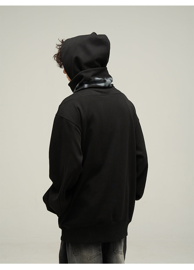 Half-zip sweat hoodie P314