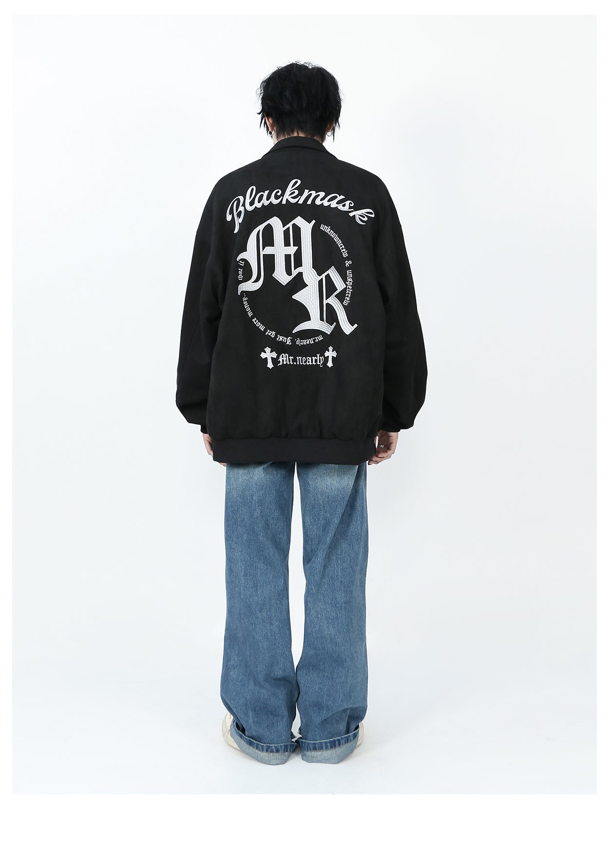 Retro logo zip jacket P259