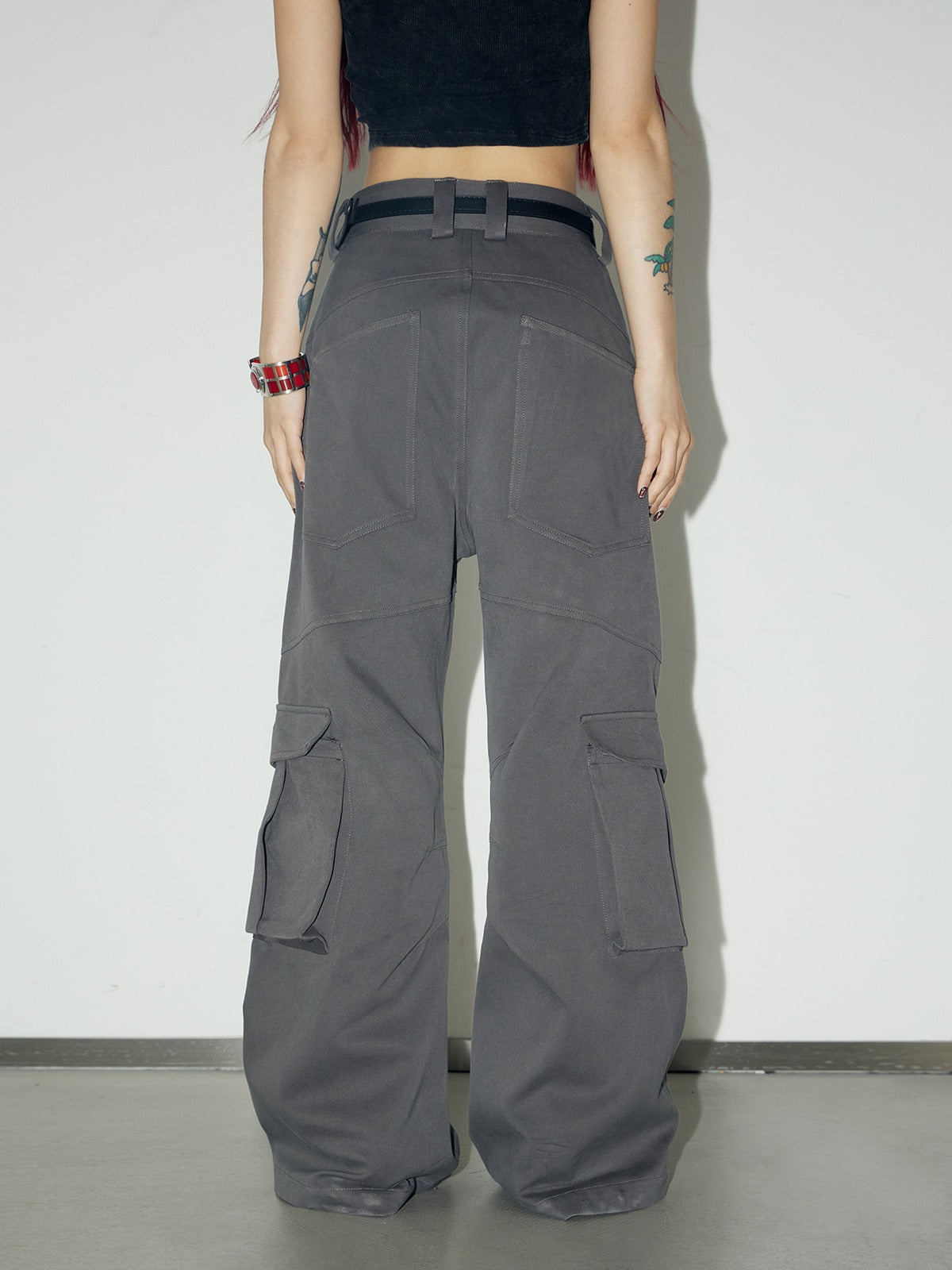 Multi-pocket cargo pants P119