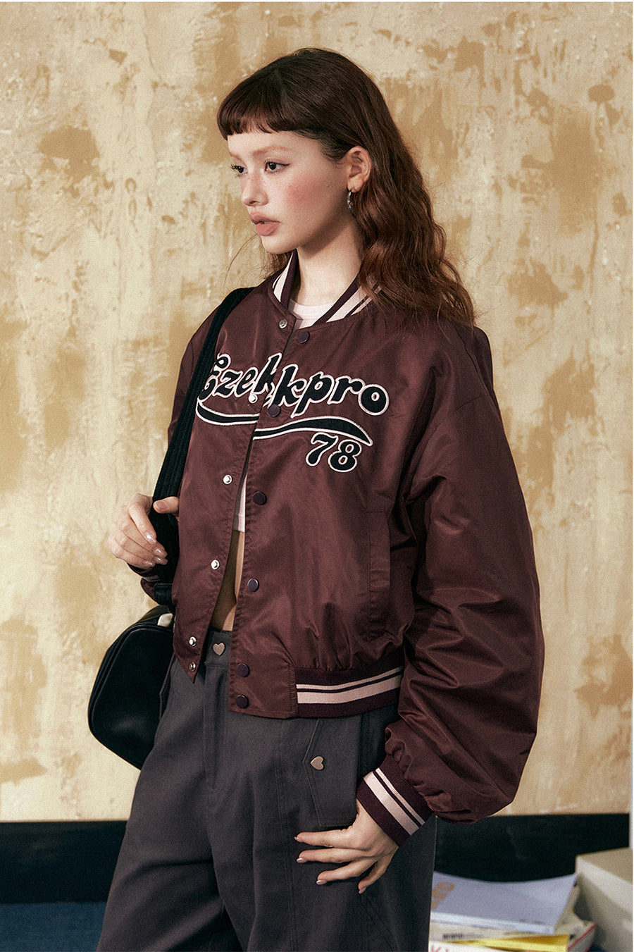 Original design show baseball uniform jacket P777