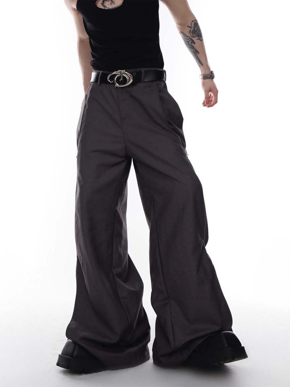 Neutral Strap Casual Pants P1124