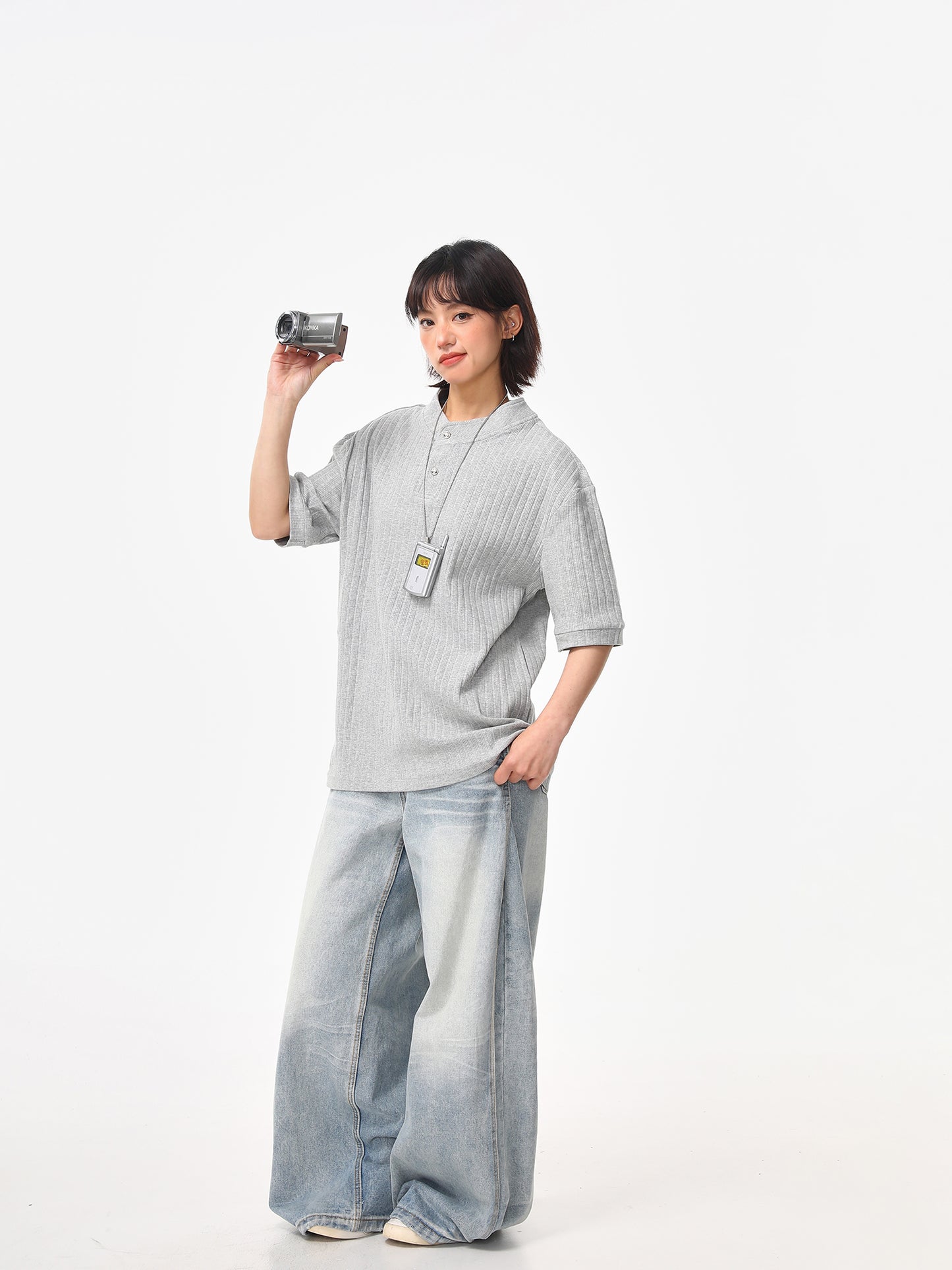 ヘンリーカラー Tシャツ P2050