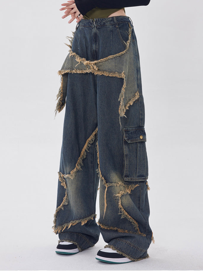 Star Damage Denim P174