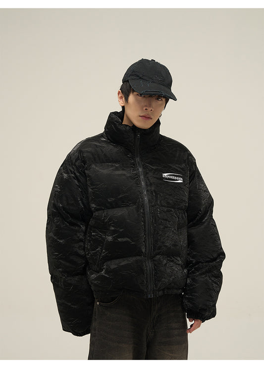 Back logo trendy down jacket P629