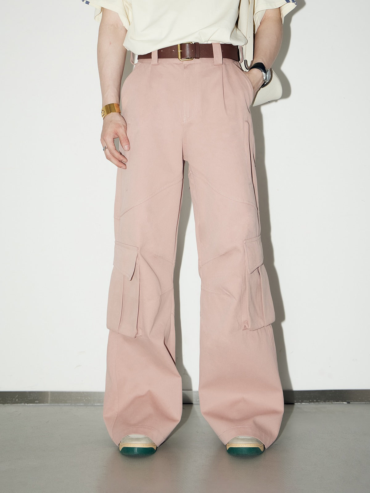 Multi-pocket cargo pants P119