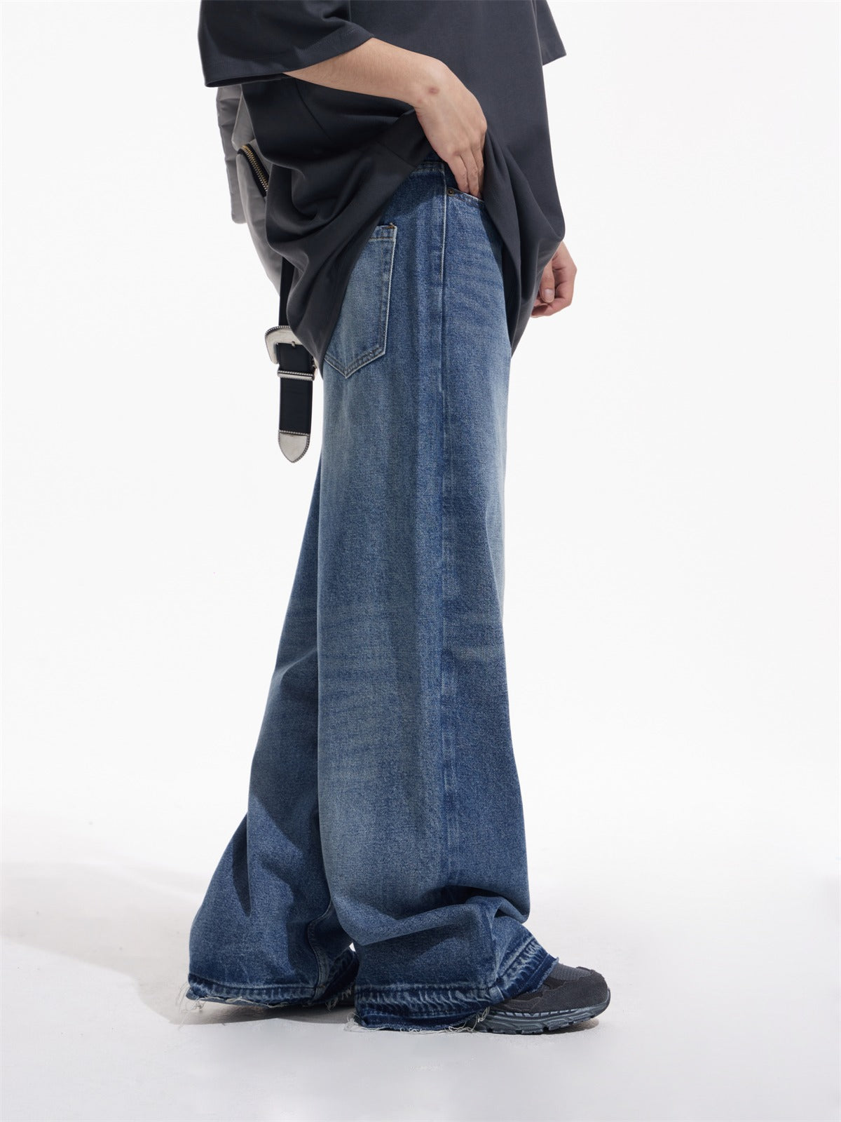 Wide Straight Denim P122