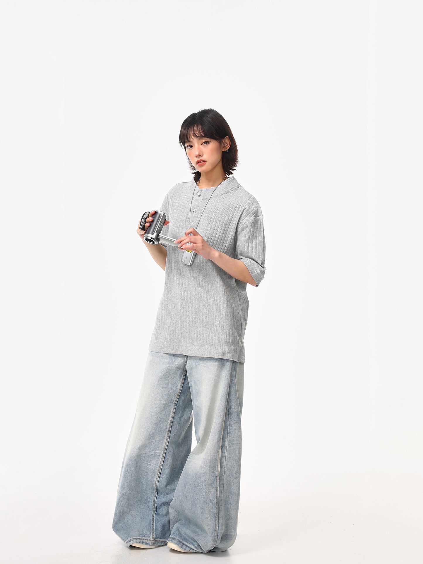 ヘンリーカラー Tシャツ P2050