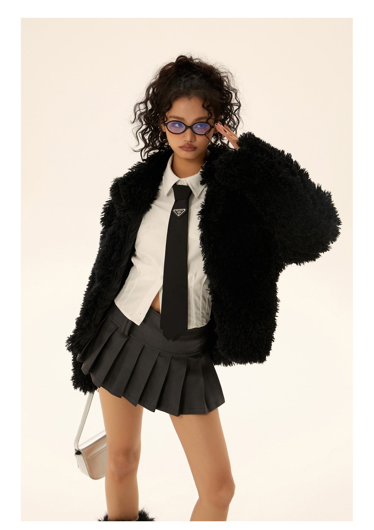 Retro Fur Zip Jacket P563