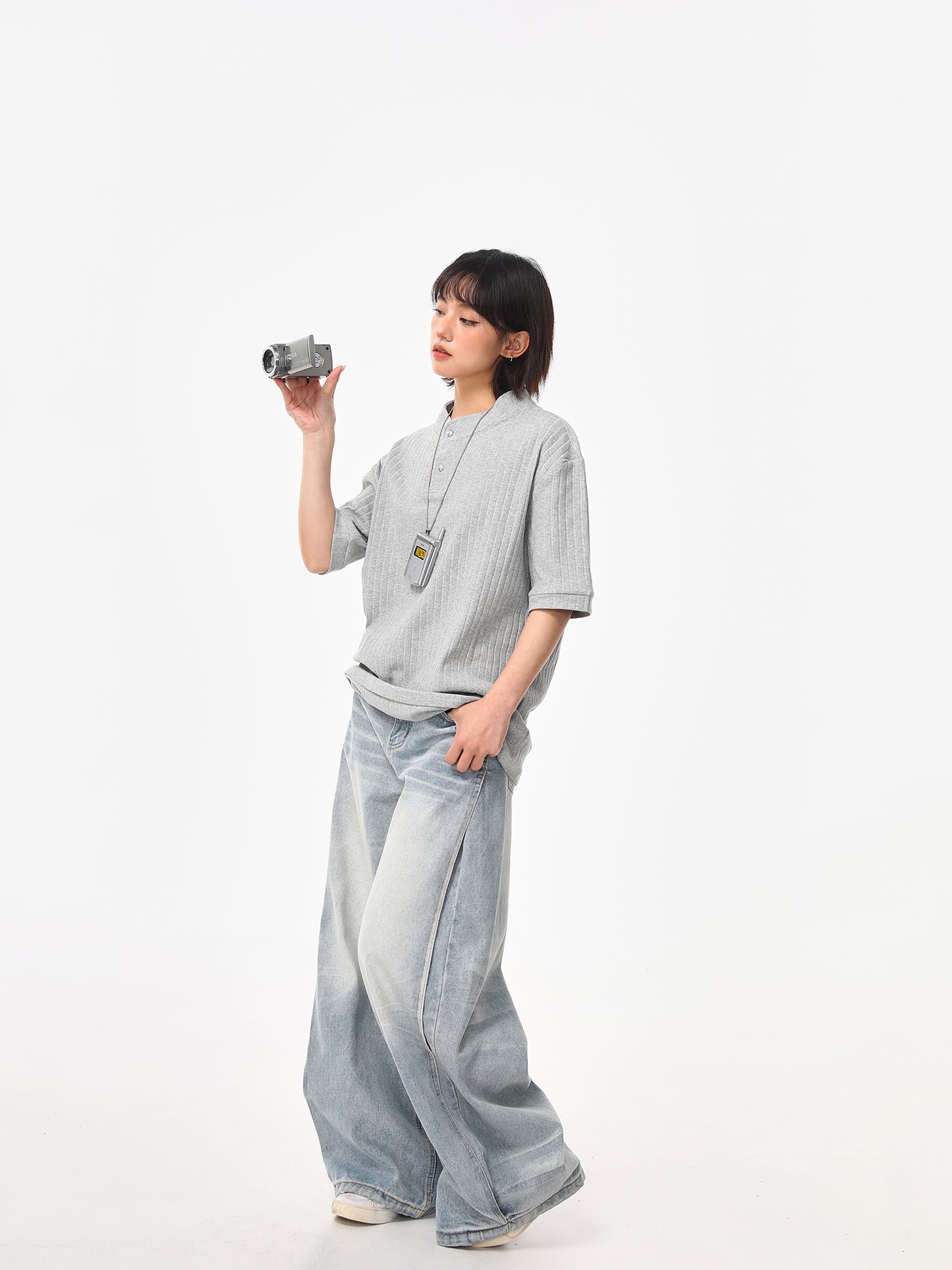 ヘンリーカラー Tシャツ P2050