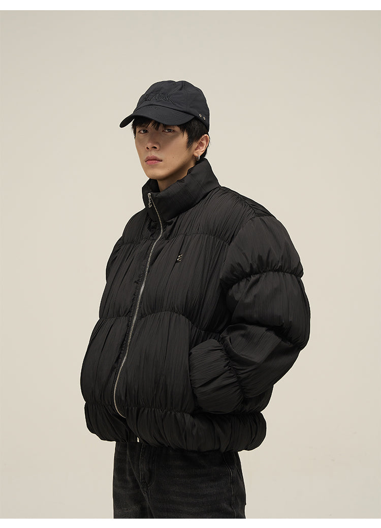 High-end one-point log down jacket P630