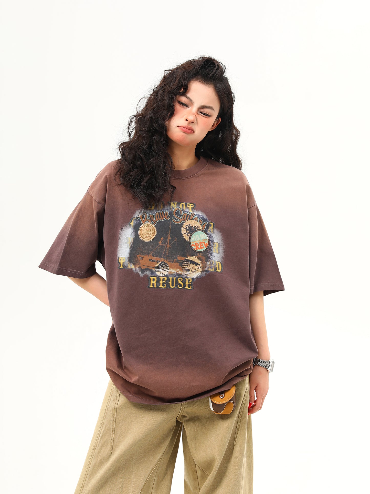 グラデーションデザイン Tシャツ P2031