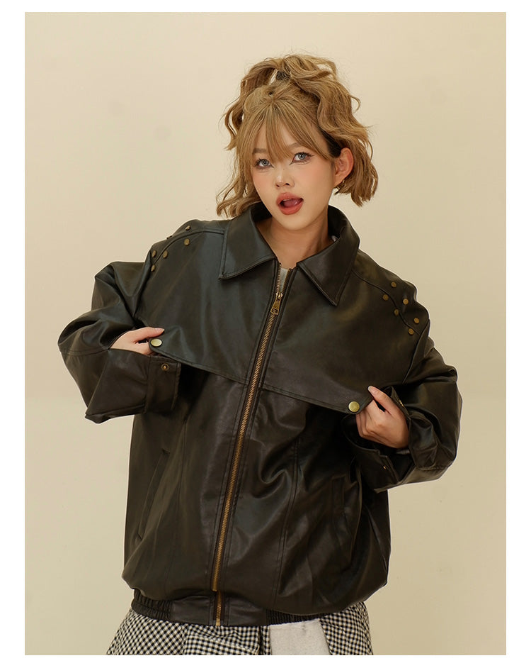 Maillard PU Leather Jacket P1280