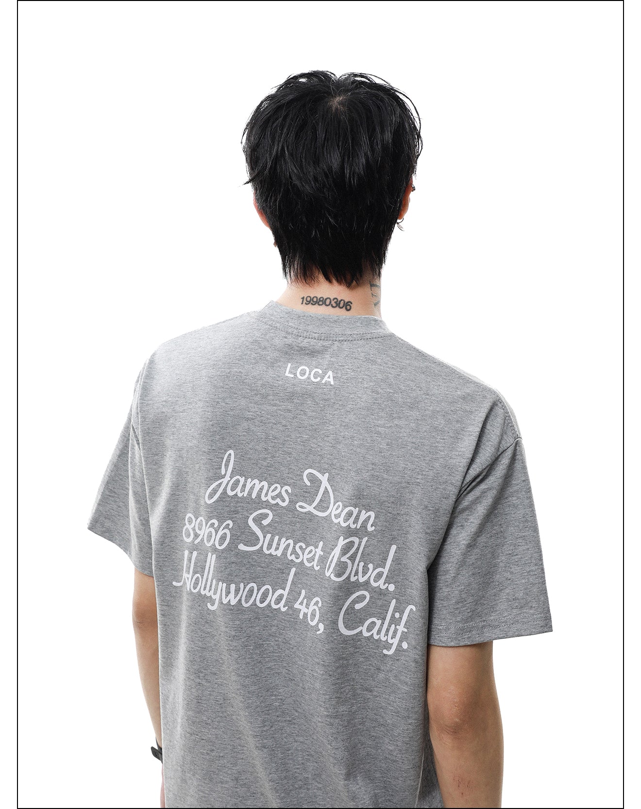 レトロデザイン プリント Tシャツ P2077