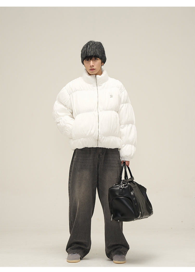 High-end one-point log down jacket P630