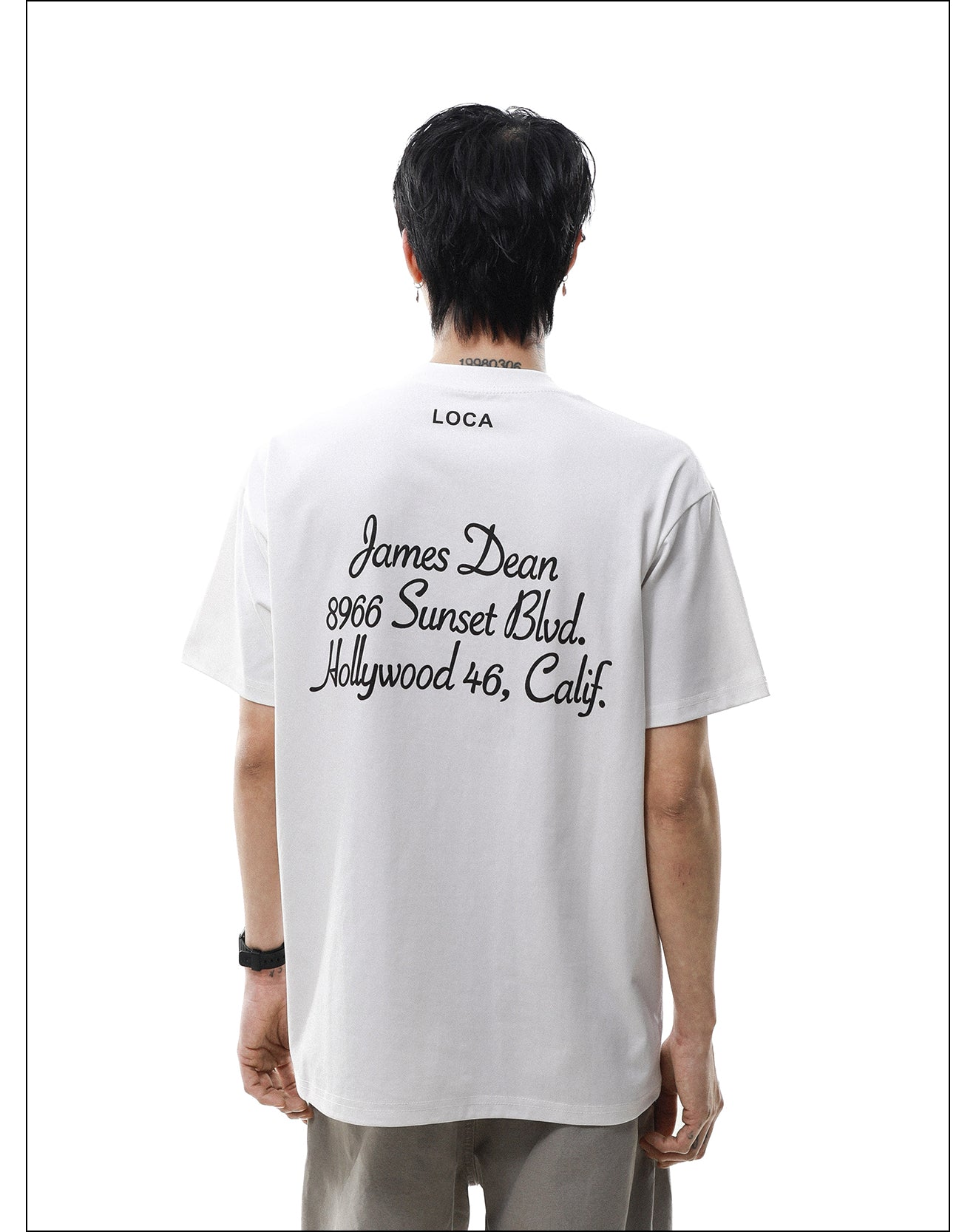 レトロデザイン プリント Tシャツ P2077
