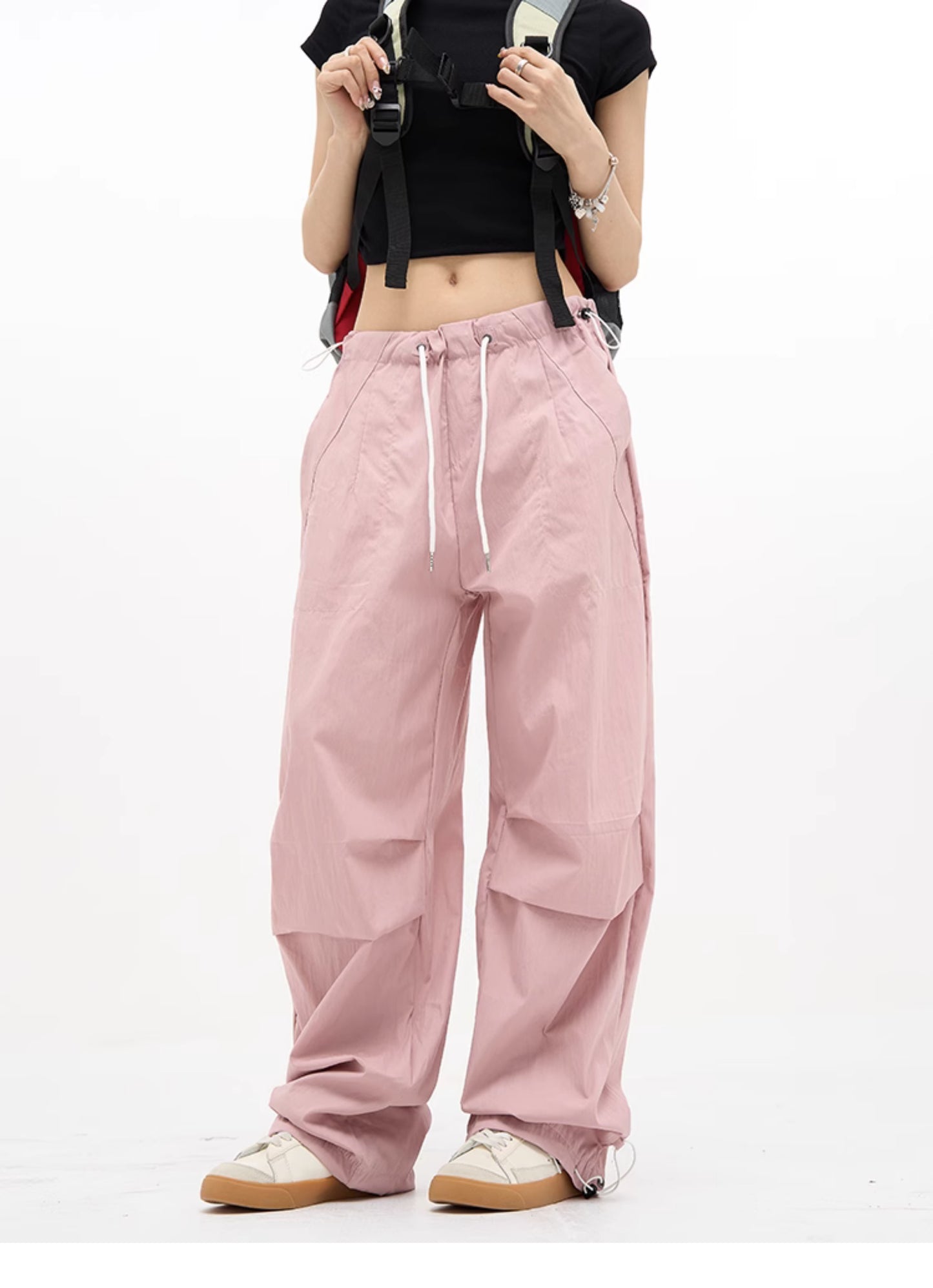 Loose fit casual pants P356