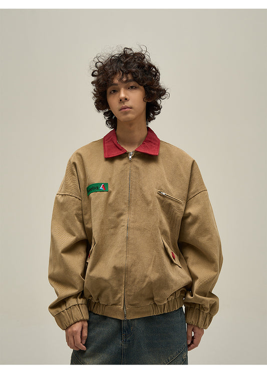 American retro work jacket P607