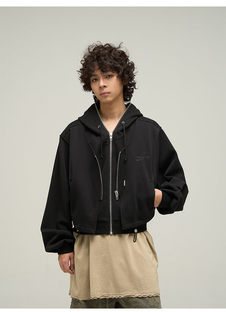 Cropped Layered Parka P301