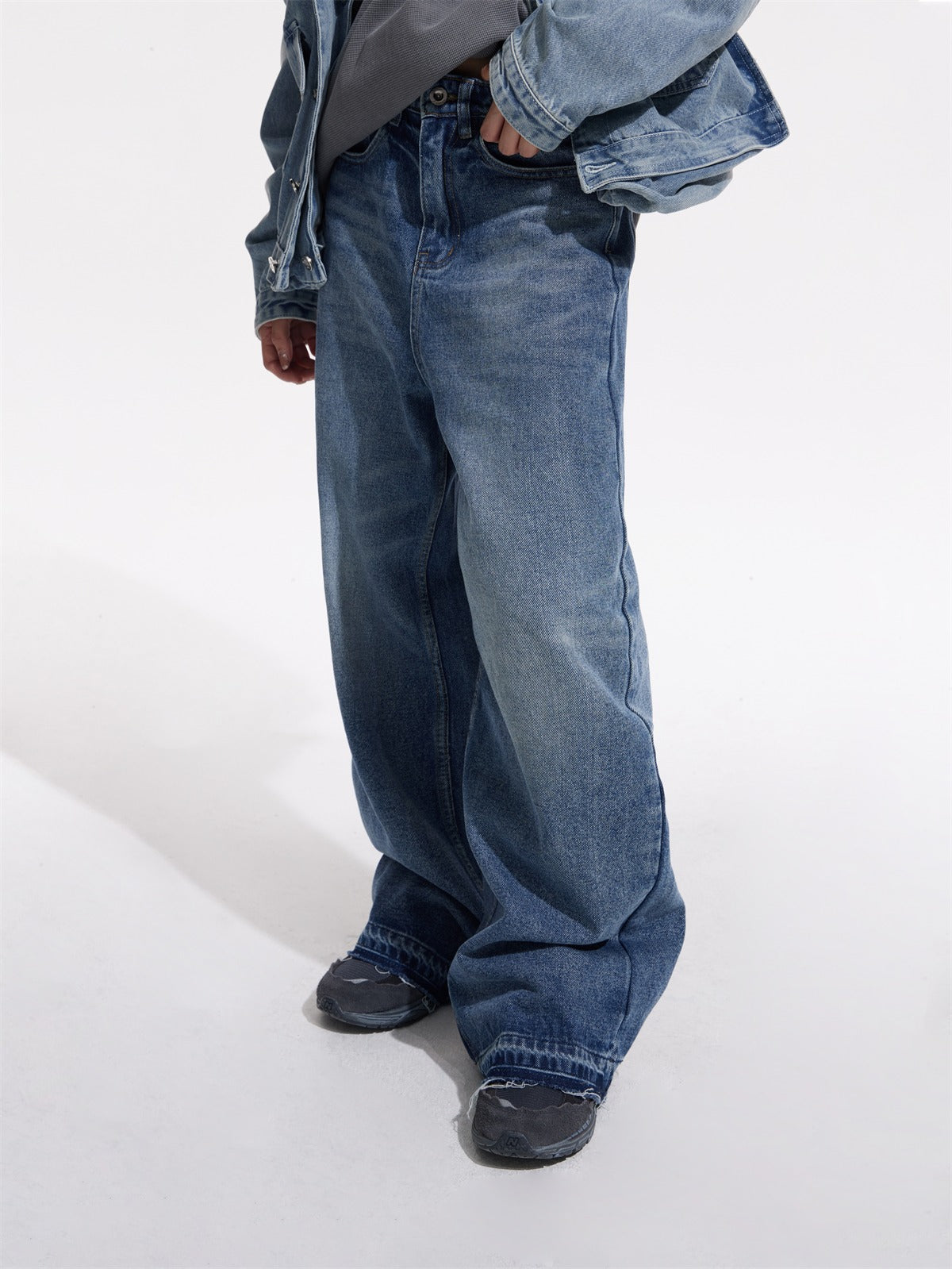 Wide Straight Denim P122