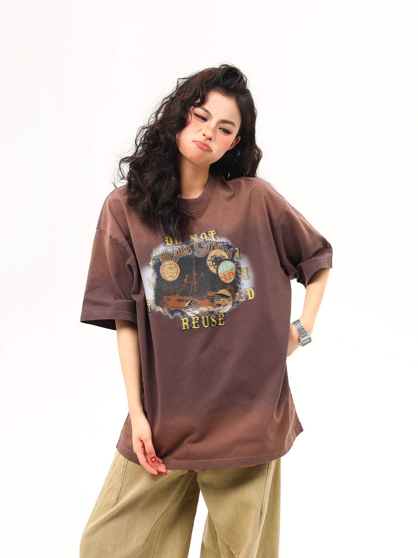 グラデーションデザイン Tシャツ P2031