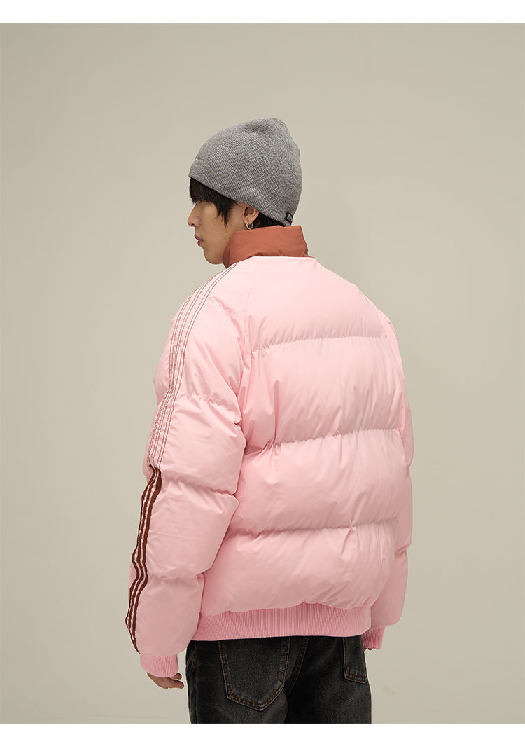 Sideline loose cotton down jacket P642