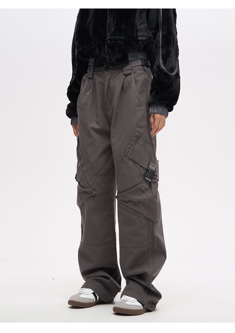 Multi-pocket pants P310