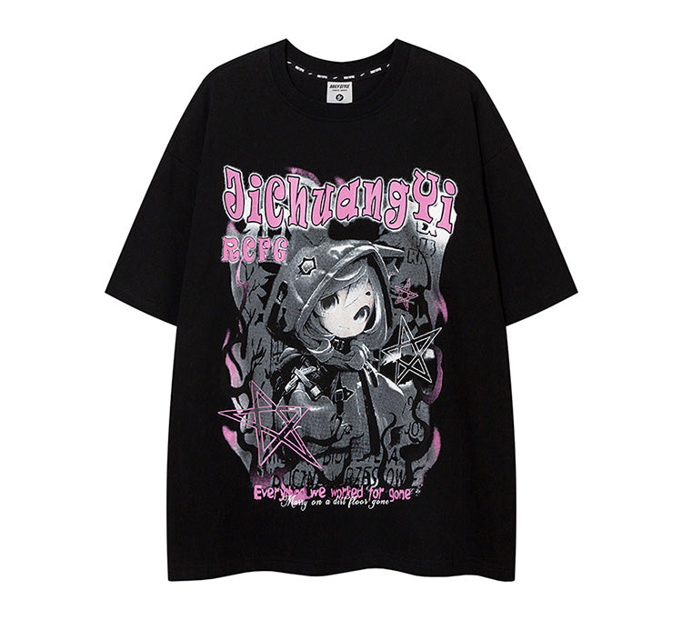 キャラクタープリント Tシャツ P1528