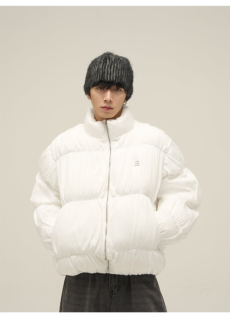 High-end one-point log down jacket P630