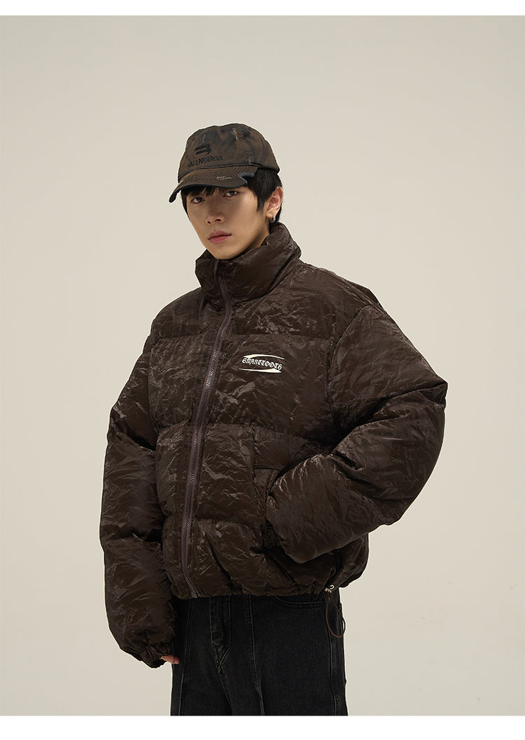 Back logo trendy down jacket P629