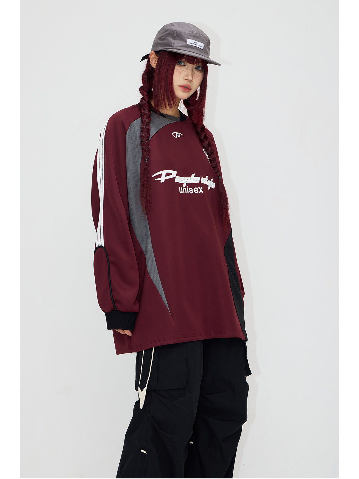 Retro casual sports sweatshirt P519