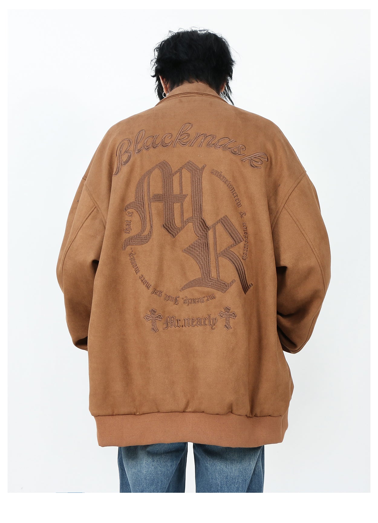 Retro logo zip jacket P259